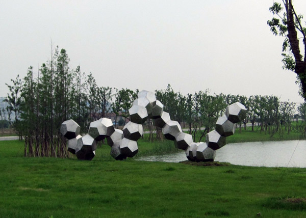 Beijing Olympic Sculpture - WIND DRAGON 