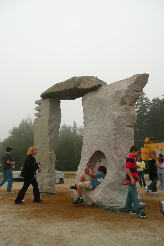 Recent Projects - Sublime Portal: Whispering Stones Sculpture